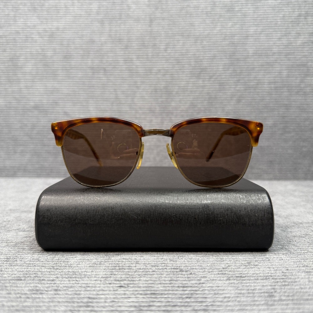 Marcolin Vintage Tortoise Gold Y2K Sunglasses Mod‎ 662 Col 891 Italy 51-20 140